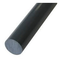 Barra De Pvc Rígido Ø 25 X 1000 Mm Gris Oscuro 1