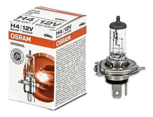 Lampara H4 Osram 12v 55w Alta Y Baja Renault 9 / 11 / 19 1