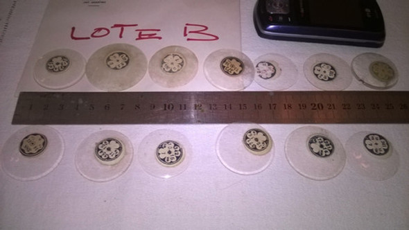 Lote Antiguos Vidrios Para Relojes Pulsera Bolsillo Lote B 1