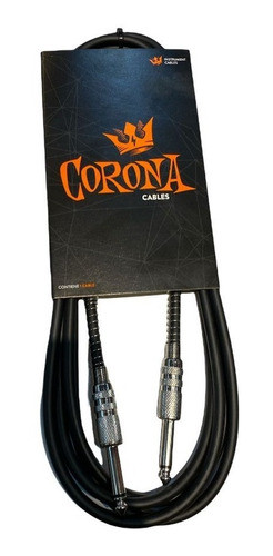 Cable Plug Plug Corona 099 6mts Guitarra Y Bajo 0
