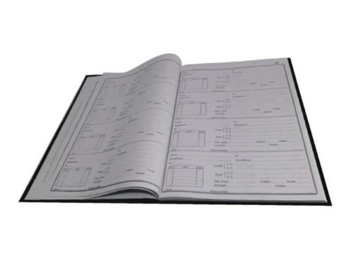 Livro De Ótica - Registro De Receita Ótica 100 Folhas 0