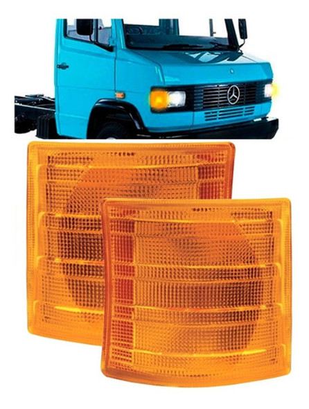 2 Lanterna Ambar Seta Pisca Mb 708 710 712 912 914 + Soquete 1