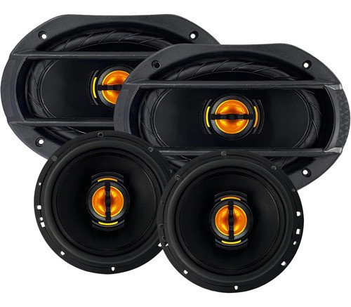 Kit Com 2 Alto-falantes Leson 5  E 6x9 55w 0