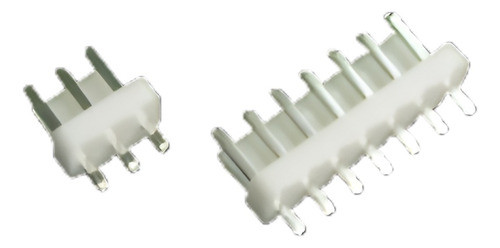 3 Conectores Ficha Macho Jst Vh 3.96mm 10 Vias 10a Para Pcb 1