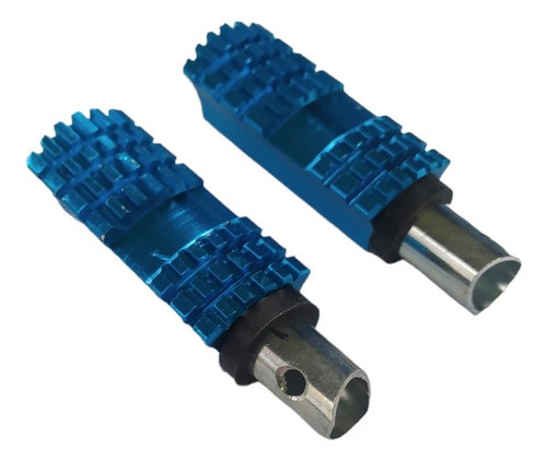 Posa Pie Traseros Azules De Motos Universales °-° 1