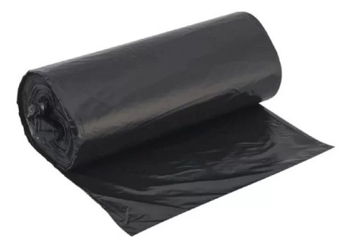 Kit 2 Saco Preto Lixo 200 Litros Bag Roll Em Rolo 25un Cada 1