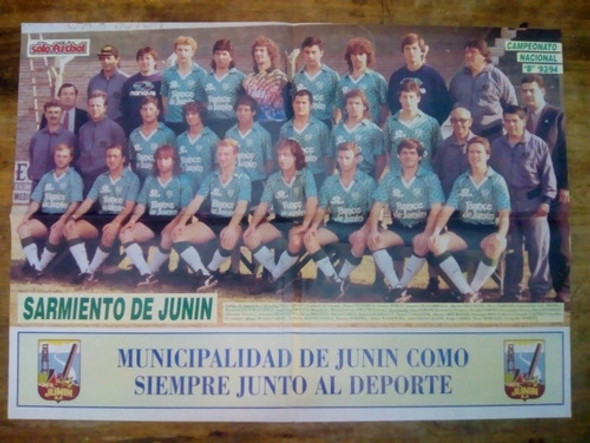 Poster Sarmiento De Junín Campeonato Nacional B 93-94 0