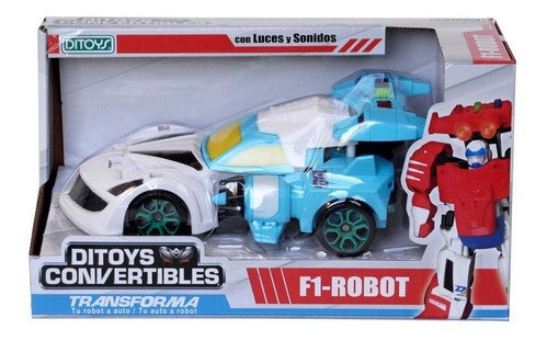 Ditoys Convertibles F1 Robot Original Ditoys 2405 1