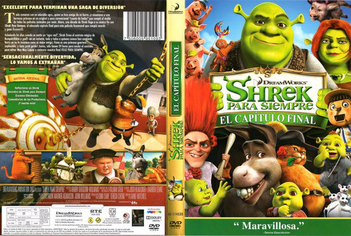 Shrek, Felices Para Siempre (shrek 4) Dvd - O 0