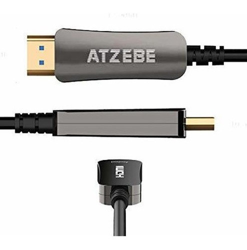 Atzebe Cable Hdmi 20 Fibra Optica Hdmi 20 Alta Velocidad 18 1