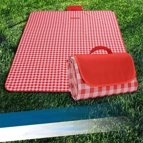 Manta De Picnic Camping Playa Plegable Oxford 2 X 1.5 M 1