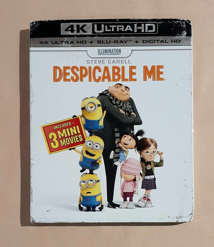Mi Villano Favorito - 4k Ultra Hd + Blu-ray Original 0