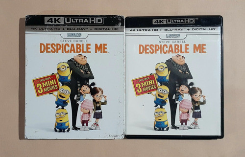 Mi Villano Favorito - 4k Ultra Hd + Blu-ray Original 1