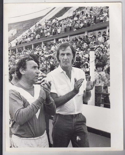 Foto Cesar Luis Menotti Año 1984 Diario La Voz Original 0