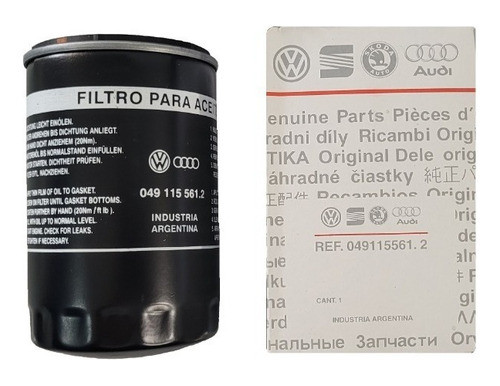 Filtro De Aceite Volkswagen 0491155612 0