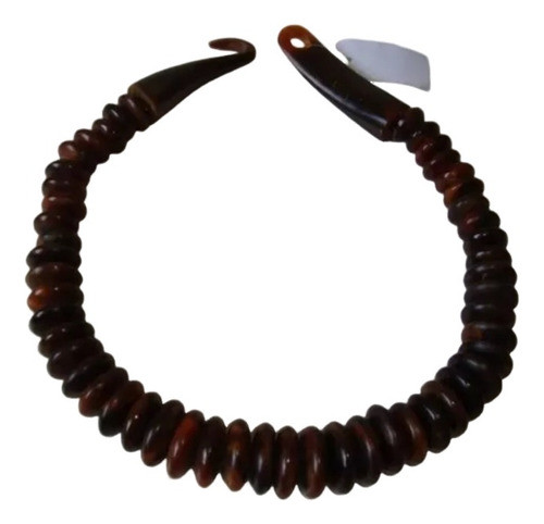 Max Colar Indiano Resina Cor Âmbar Marron 2 0