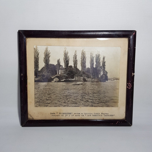 Antigua Foto Cuadro Casa Tribschen Wagner Lucerna Mag 62182 0