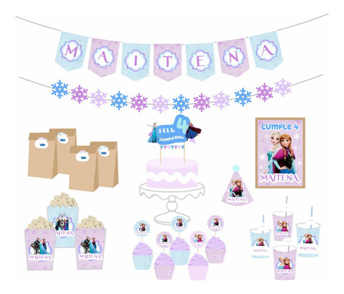 Party Box (kit Deco Impreso Cumpleaños, Eventos Etc) 0