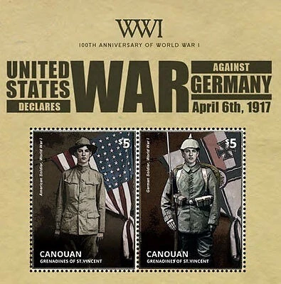 2014 Primera Guerra Mundial- Grenadines St Vincent - Mnh 1