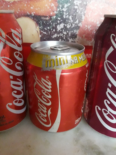 Coca Cola 3 Latas,mini,cherry, In Concert 1