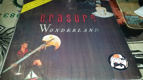 Erasure Wonderland Lp Vinilo Insert Brasil Trae 2 Oh Lamour 0