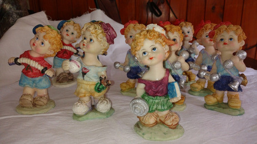 Figuras De Porcelana De Vitrina Total 10 0