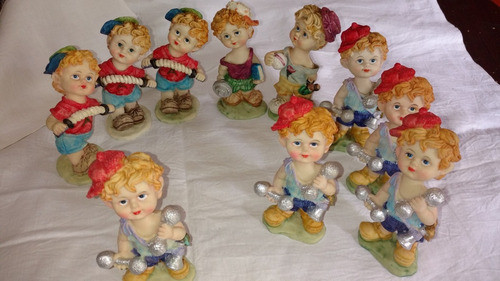 Figuras De Porcelana De Vitrina Total 10 1