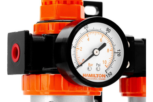 Filtro Regulador Y Trampa De Agua Lubricador Hamilton Ryl 1