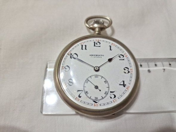 Relógio De Bolso Mephisto Swiss Antigo Original 1