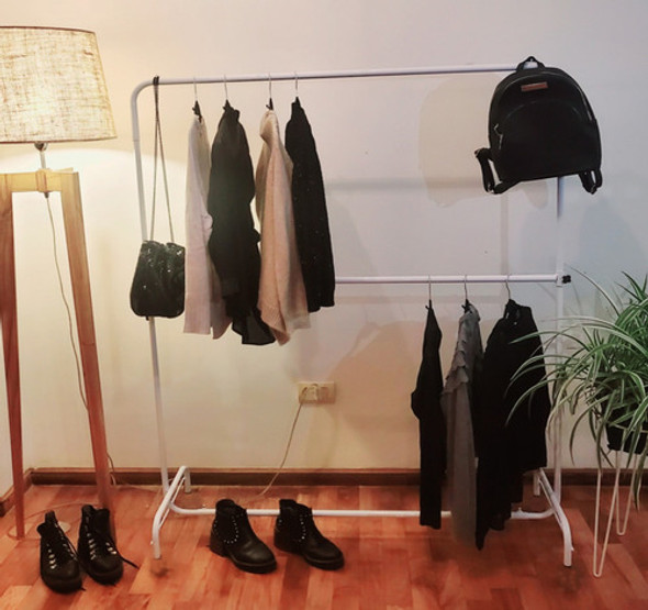 Perchero Barral Doble Sin Ruedas. Reforzado 150x160 Cordoba 0