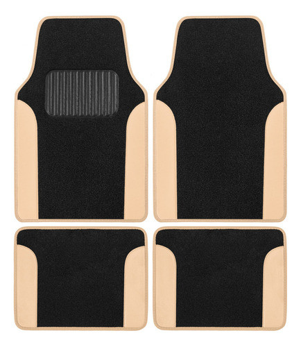 Tapetes Para Automvil Bdk Color Beige, De Piel Sinttica De D 0