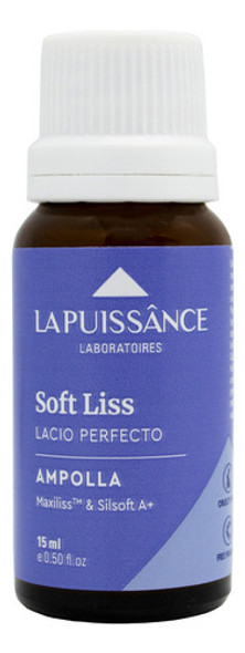 La Puissance Soft Liss Ampolla Pelo Lacio Alisado 15ml 3c 0