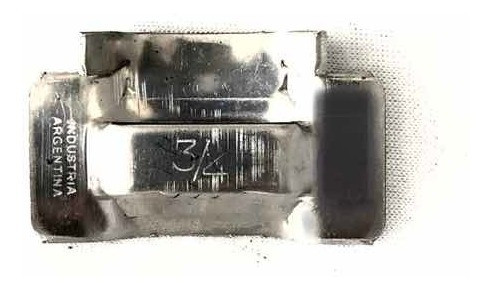 Hebilla 3/4 P/ Fleje De Acero Inoxidable   X 100u 1