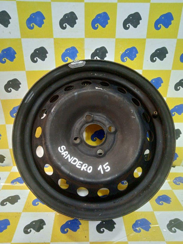 Roda Ferro Aro 15 Sandero 2015- 19 0