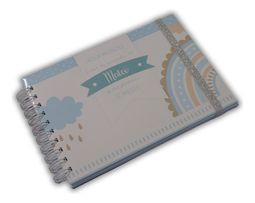 Libro De Recuerdos Bebes + Cuaderno Pediatrico A Color 1