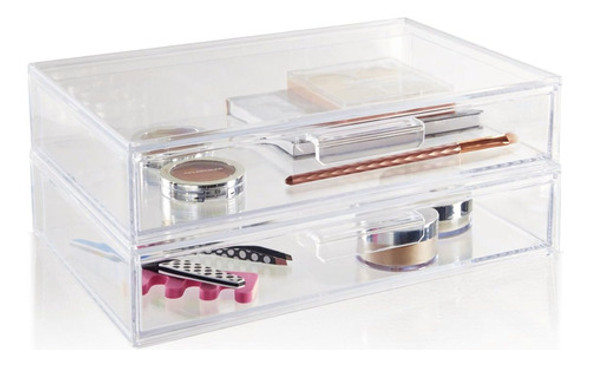 Organizador Caja Almacenamiento Para Tus Cosmeticos 0