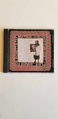 Jas Mathus Play Songs For Rosetra Cd Usado (made In Usa) 0