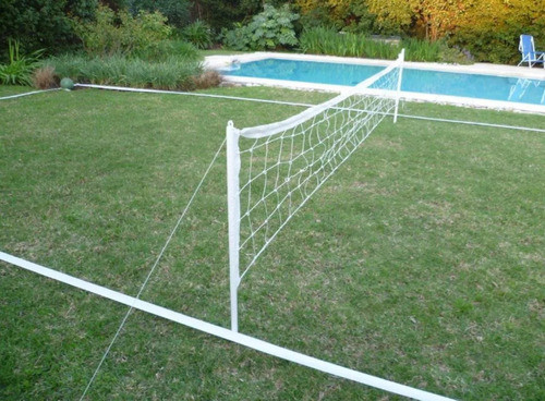 Cancha De Futbol Tenis Con Red Kit Completo 1