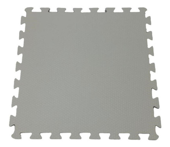 Tatame Tapete Eva Com Borda 50 X 50 X 3cm Cinza Escuro 0