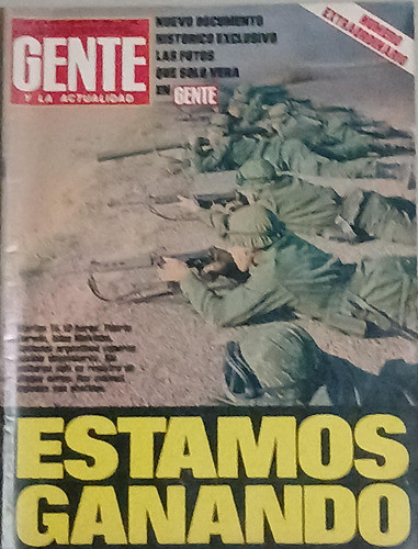 Revista Gente N° 876. Guerra Malvinas. Año 1982. 0