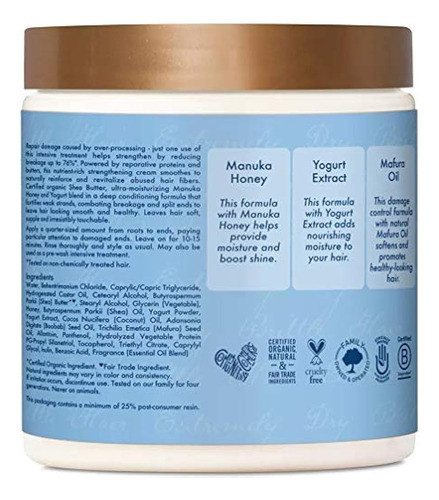 Sheamoisture Miel De Manuka Y Yogur Hidrato De Trabajo Repar 1