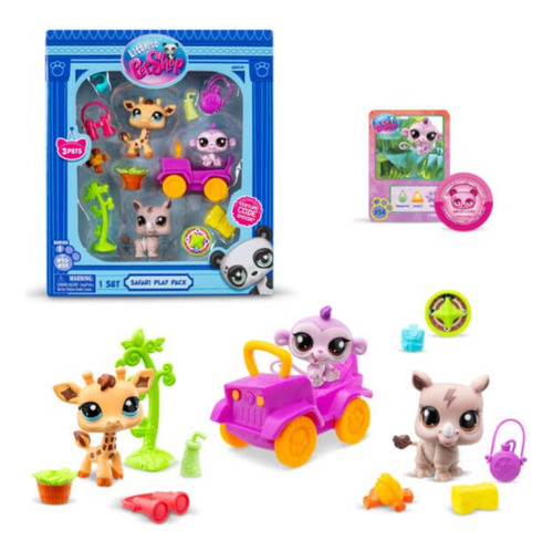 Figuras Littlest Pet Shop Safari - Caffaro 00524 0