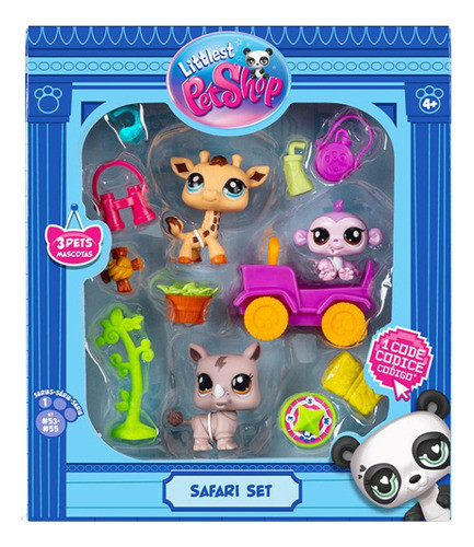 Figuras Littlest Pet Shop Safari - Caffaro 00524 1