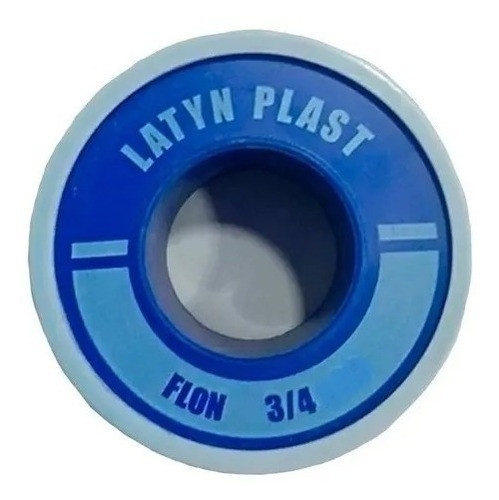 10 Rollos Cinta De Teflón 3/4 X 20 Metros Latyn 0