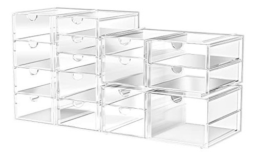 Organizador De Maquillaje Con 16 Cajones, 4 Piezas 0