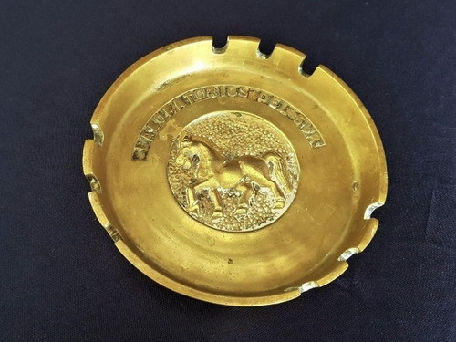 Hermoso Cenicero De Bronce 0