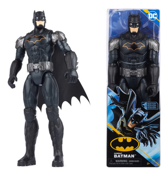 Muñeco Combat Batman 30cm Juguete Heroes Dc Articulado C 0