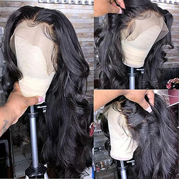 Nuof Body Wave Lace Front Pelucas Cabello Humano 13x4 Hd Tra 1