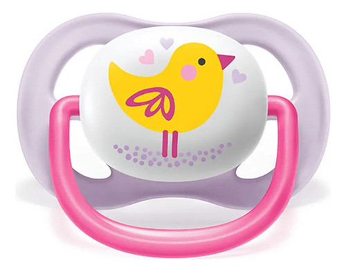 Chupeta Avent Ultra Air 6-18 Meses Menina - Scf080/22 - 2un 1
