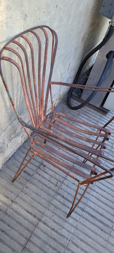 Silla De Juego De Patio Hierro De Jardin  No 35 1